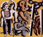 Fernard Leger Acrobat oil painting